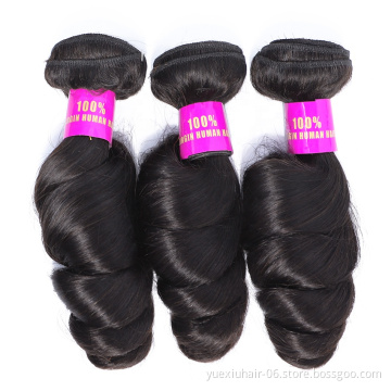 Young Virgin Black Girl Hair Extensions Wholesale Women Human Hair Pieces